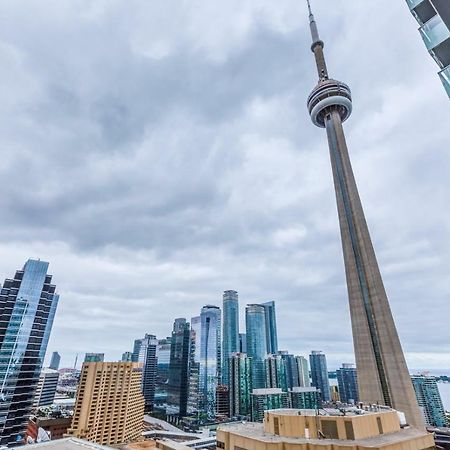 Chol Furnished Suites Heart Of Downtown Toronto, 2 Beds, Free Parking, Cn Tower View Zewnętrze zdjęcie